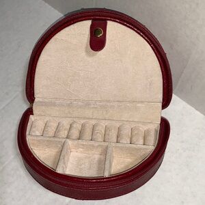Red Jewelry Organizer Case
